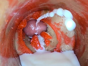 深入小穴的摄像头玩具捕捉到精液喷射剂量 gay romantic sex videos asian