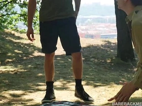 露营地户外无套三人吐沫烧烤 hot gay porn with story