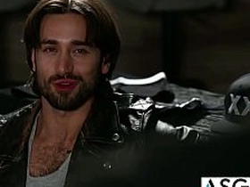 隔壁工作室 - 毛壮男模被纹身老板干趴 jovonie chinese gay porn