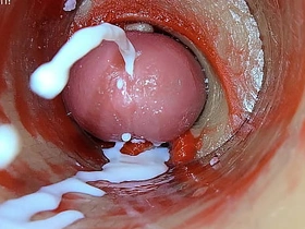 深插阴道内镜头捕捉精液喷射ASMR chinese retro gay porn