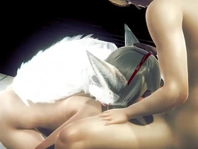 耽美伪娘 - 性感狐男在公厕做爱 - 娘娘腔女装日本亚洲漫画动漫电影游戏色情同性恋 chinese couple gay porn