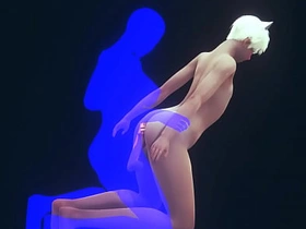 耽美伪娘-性感猫耳伪娘激烈性爱完整版-女装子日本亚裔动漫游戏同志色情 cute asian young man elated porn