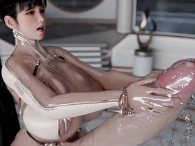 肥臀Ana肛交她的变性继女，Eve打飞机并把精液射满她的西装 chinese away gay porn