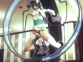 原神 Yaoi - 温迪在性爱机器上被干 - 娘炮变装日本亚洲漫画动漫游戏色情同性恋 japan pictures gay porn