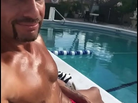 池畔躺平任操 gay porn korean twink