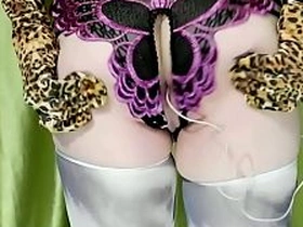 [色猫君] - 可爱猫男穿新蝴蝶内裤试不同肛尾 自慰高潮呻吟 porn gay indonesian